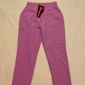 Figs High-waisted Yola scrub pants, Iris